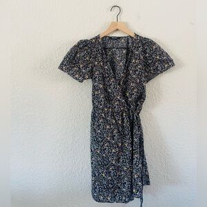 Madewell Wildflower Wrap Dress